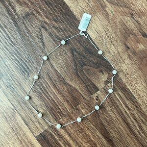 Pearl necklace 14K white gold